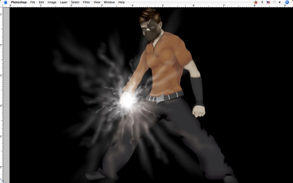 Creation of Narutric (fighter): Step 63